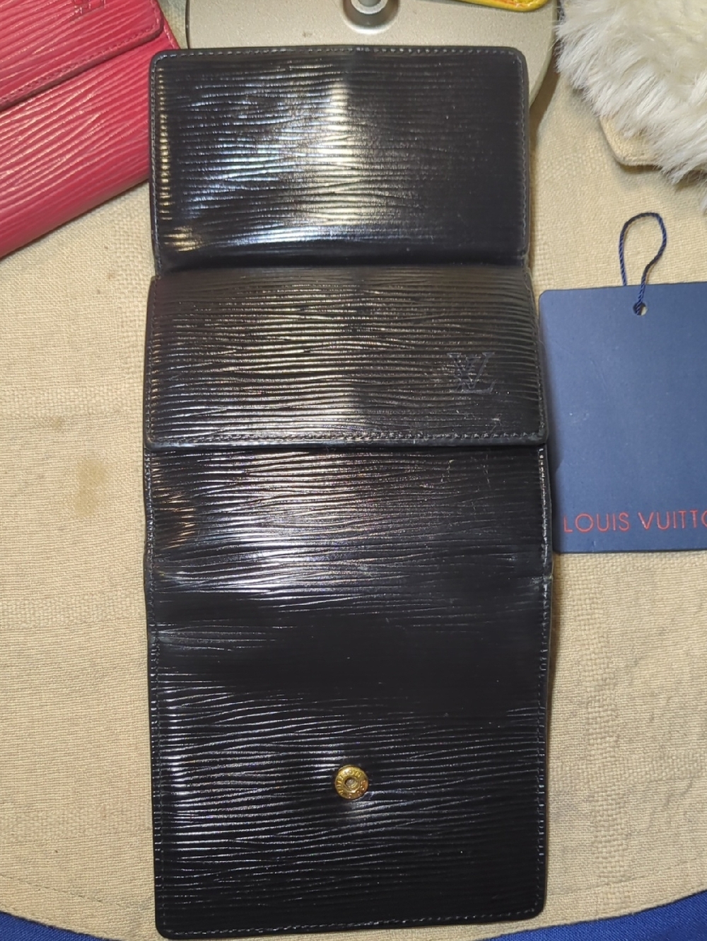 Louis Vuitton Ludlow Black Epi Leather Bifold Wallet NOW ONLY $150 - Picture 5 of 10